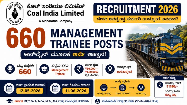 Coal India Limited ನೇಮಕಾತಿ 2026