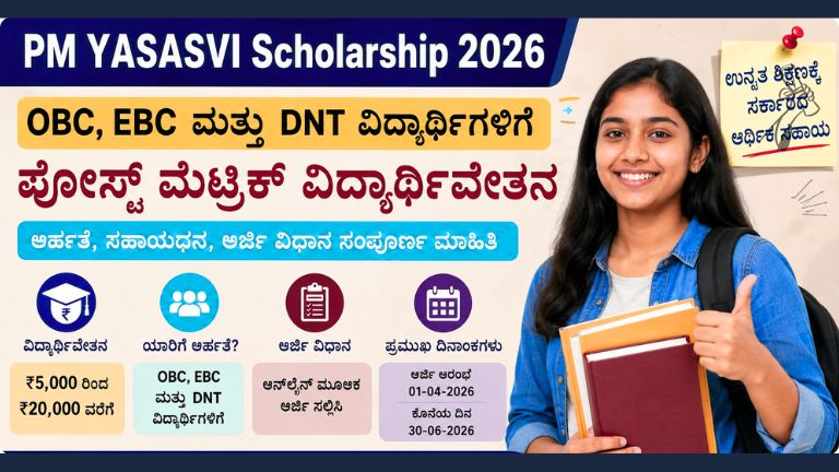 PM YASASVI Scholarship