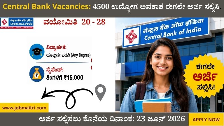 Central Bank Vacancies