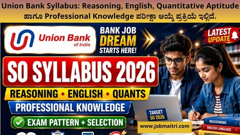 Union Bank Syllabus
